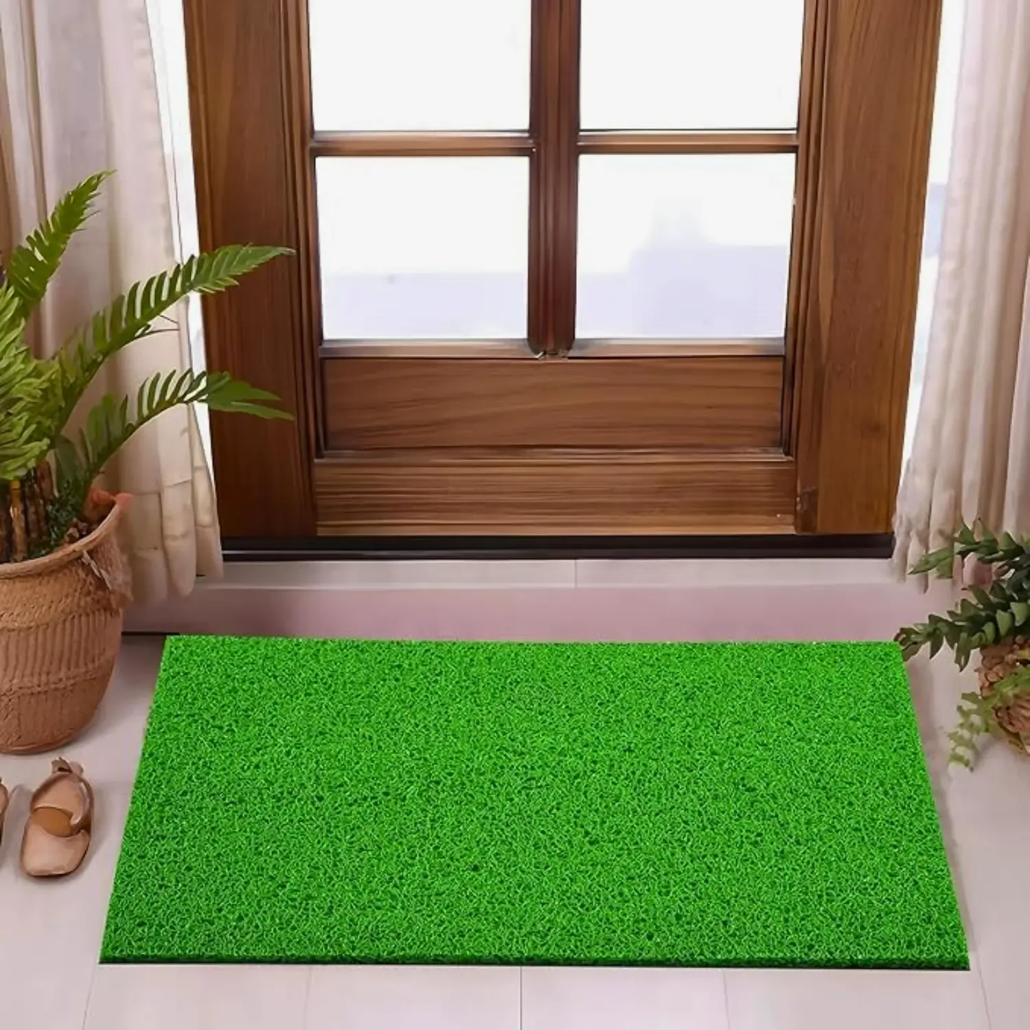 PVC Cushion Noodle Door Mat – Anti-Slip & Dirt Trapping Floor Mat photo 2