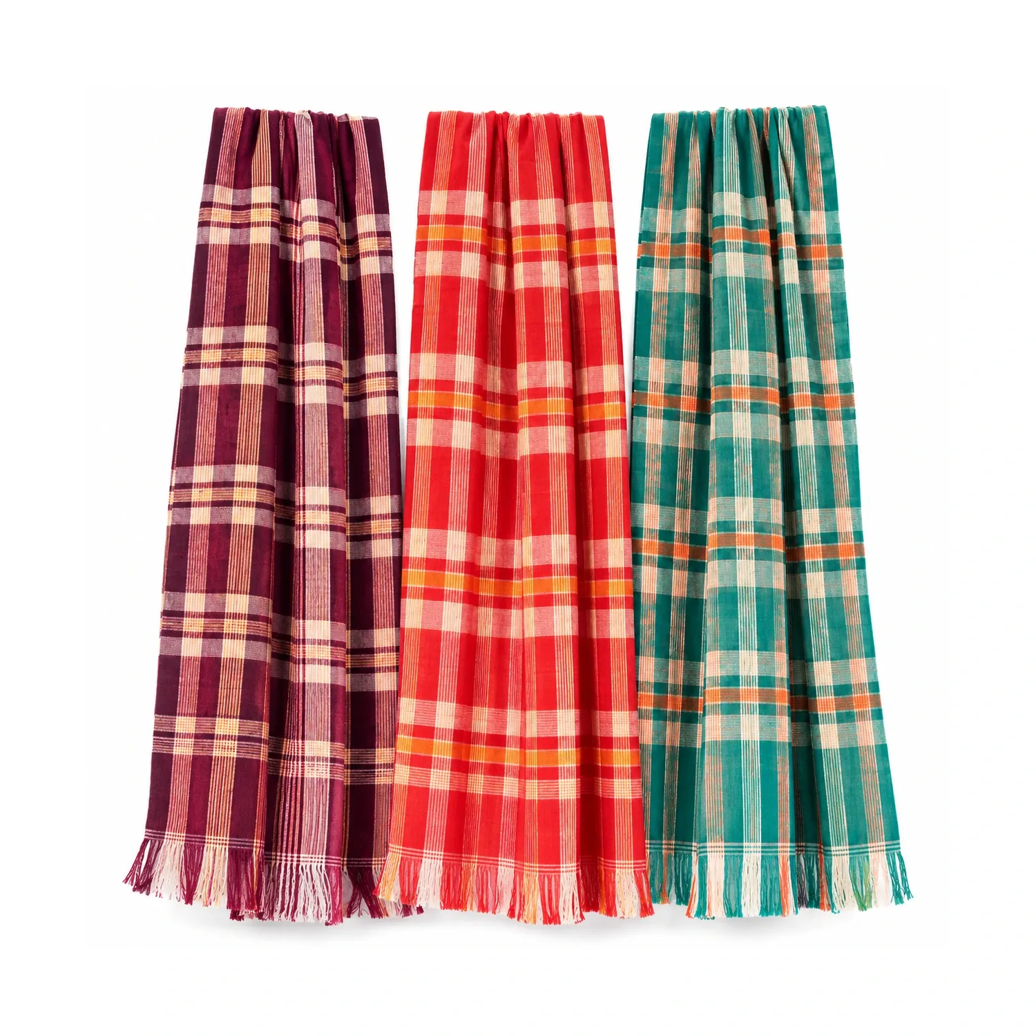 Munshi Pure Cotton Gamcha – Bashirhat Handloom Bath Towel for Men & Women photo 2