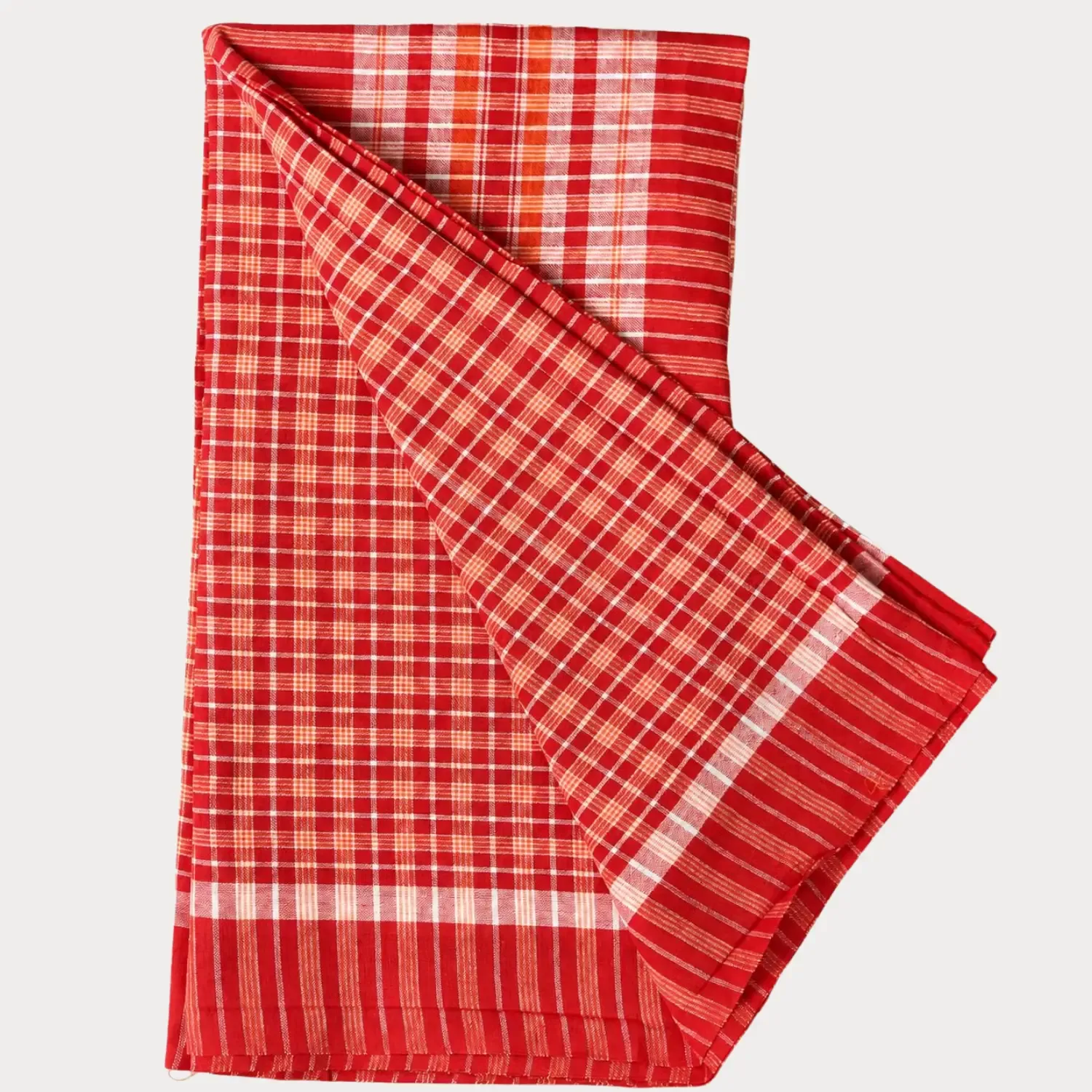 Cotton Gamcha Towel for Men & Women – Lightweight Multicolour Traditional Gamcha photo 1