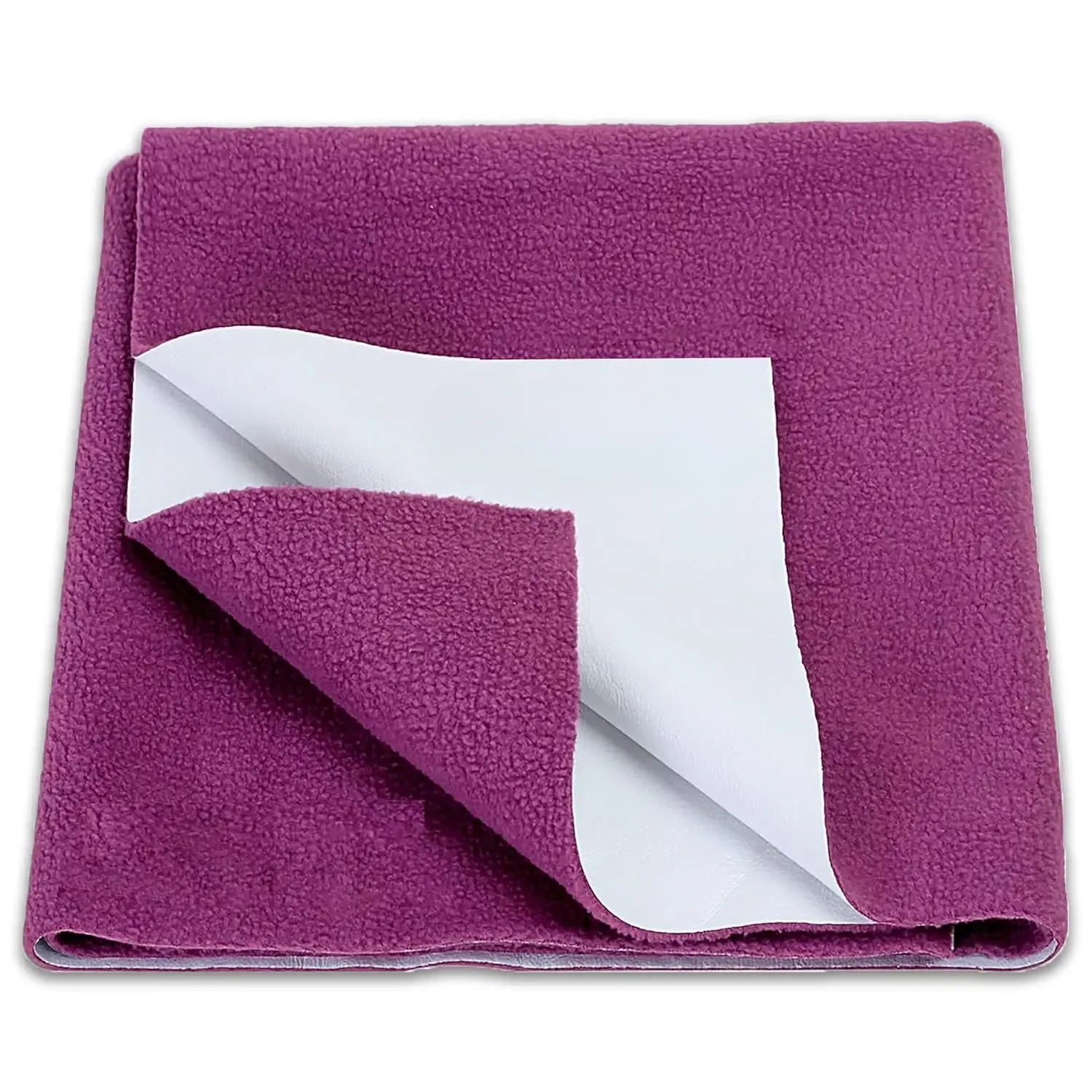 Baby Waterproof Dry Sheet – Soft Marron Reusable Baby Bed Protector photo 1