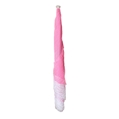 Baby Umbrella Round Folding Mosquito Net for Baby Bed – Pink Floral Design | Basanti Bedding photo 4
