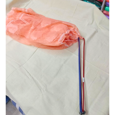 Baby 4 Stick Rectangle Mosquito Net for Baby Bed | Basanti Bedding photo 5